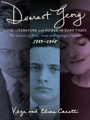 cover image of "Dearest Georg"